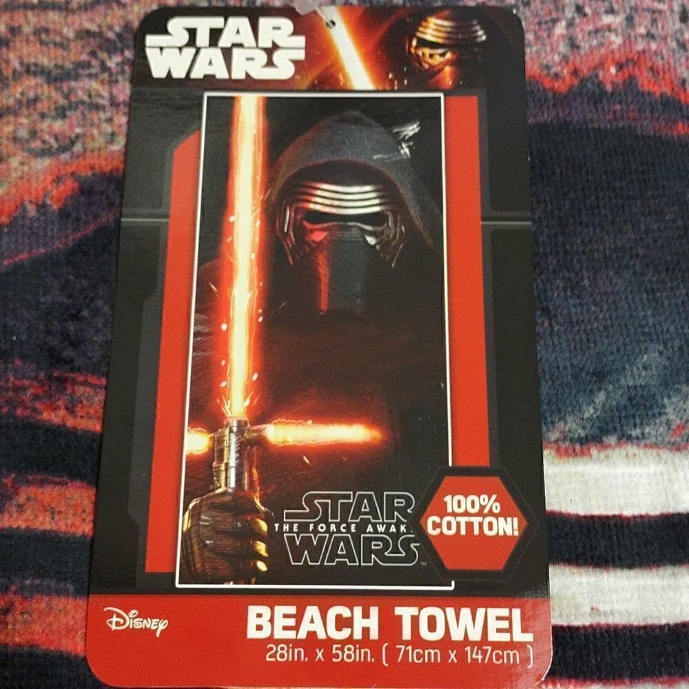 Star Wars "The Force Awakens" Beach Towel - Picture 4 of 4